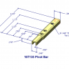 Pivot bar CW16T135 2 1/4" - Image 3