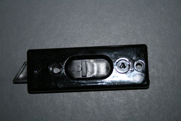 Champion Tilt Latch LH Black 51-62LH 3 3/8" x 1 3/16"