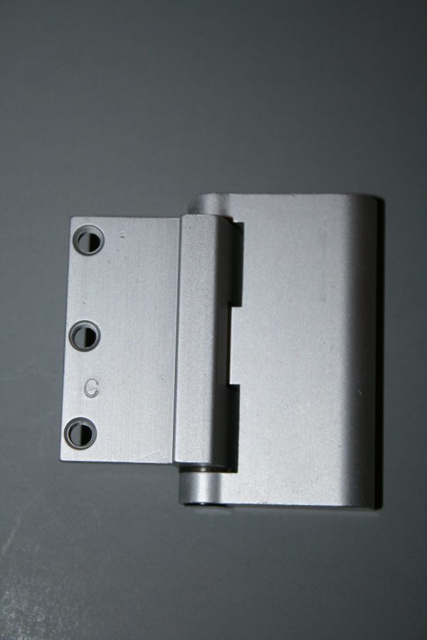Butt Hinge Clear Anodized 518HCA