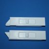 Slide on Tilt Latch Blue White Pair 85-819WA 2 5/8 x 11/16 - Image 2