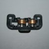 Sliding Window Roller Black with Brass Rollers 52-789 Set - Image 2