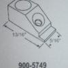 Malta Pivot Housing  900-5749 White 3/4" x 5/16" - Image 2