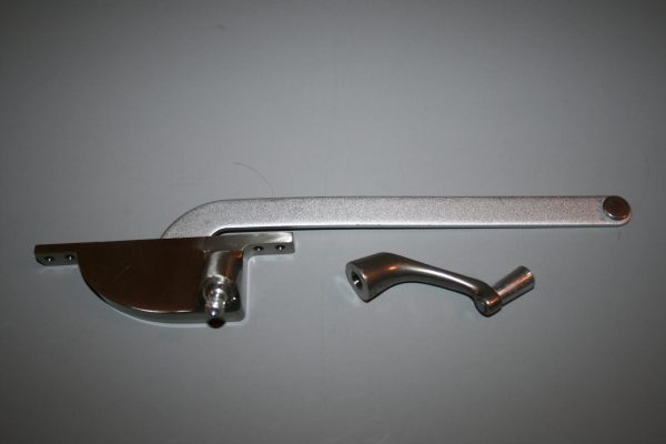 Commercial Roto Straight Arm Operator White Bronze W/ Handle RO-1126 RH OR LH