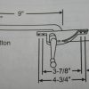 Face Mount Casement Operators Aluminum Or Bronze 36-314 - Image 2