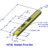 Pivot Bar 16T26 DOUBLE SLOTTED 3" X 5/16" - Image 3