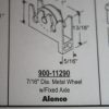 Alenco Sliding Wheel and Housing 900-11290 - Image 3