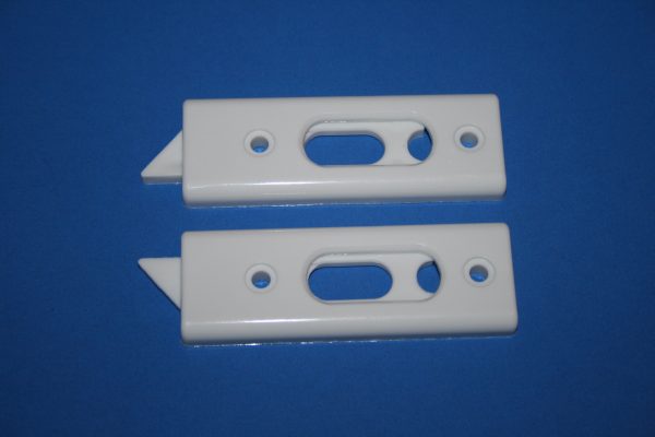 Tilt Latch Reversible White  3 1/2" X 1 1/4" 85-533WH