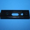 Black Reversible Tilt latch 85-533 measures 3 1/2" x 1 1/4" - Image 2