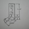 Weather shield 62-840 Sash Pivot Pin 1 3/4" x 59/64" Set - Image 2
