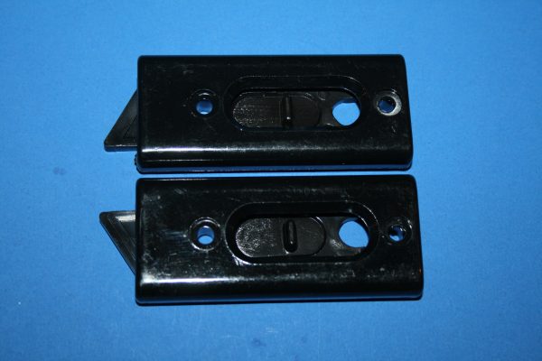 Black 85-529B Tilt Latch 3 1/8" x 1 3/8" Set