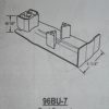 Tandem support for Omega constant force Balance 96BU-7 Stamped 801020 - Image 2