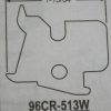 Constant Force Mounting Bracket 1 15/64" White 96CR-513W - Image 2