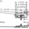 Truths Entrygard Dual Arm 20755 Casement Operator 36-186 - Image 2