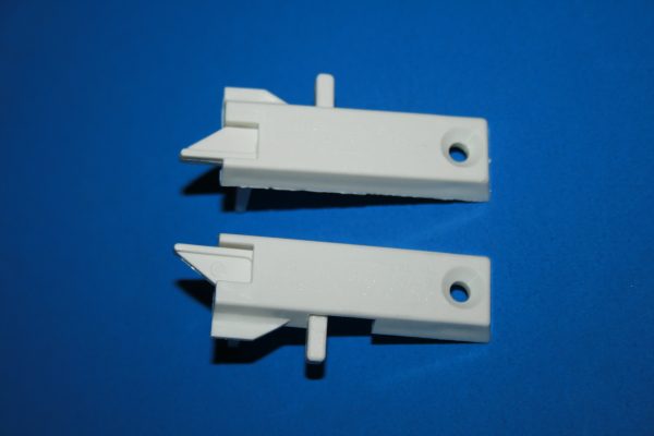 White or Black Tilt Latch Side Release 2 11/32" x 3/4" 83-621