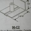 Certainteed 96-C2 Balance Spring Cover 1 5/16" X 1 9/16" - Image 2