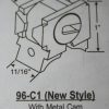 Certainteed Coil Spring Pivot Lock Shoe 1 1/16" X 1" New Style 96-C1 - Image 2