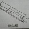 US Window Factory 4 Hole T-Head Pivot Bar 3" x 5/16" Die Cast 900-22526 - Image 2