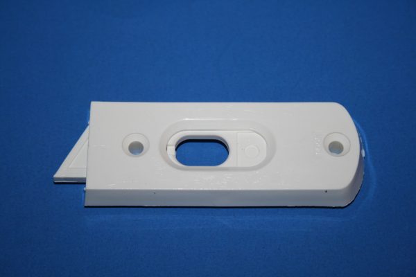 Universal Tilt Latch 85-736 White 3 1/2" x 1 3/8" w/ Extended Screw Posts