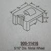 Roller and Housing 900-11416 With 5/16" Metal Wheel 3/4" x 7/8" - Image 2