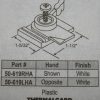 Thermalgard Lock 50-619 White 1 5/32" x 1 1/2" - Image 2