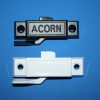 Acorn Sweep Lock 50-765 White or Black 2 15/16" x 13/16" - Image 2