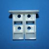 Large Sash Guide 4 Hole 900-19789 Black 1 1/2" x 1 11/16" x 1 3/32" - Image 2