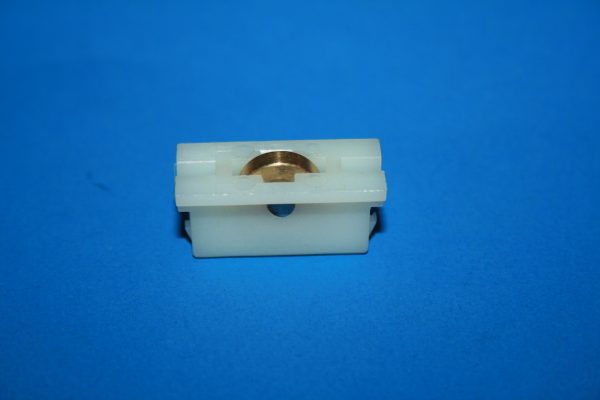 Atrium Roller 52-417 with Brass Wheel  1 5/32" x 1/2"