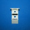 Better Bilt / General Aluminum Sash Cam 60-6004 White 1 3/8" x 15/16" x 5/8" - Image 2