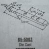 Simonton 3 Hole Pivot Bar 3 9/32" Die Cast 85-5003 - Image 2