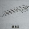 Pivot Bar 85-852 Die Cast 3" - Image 2