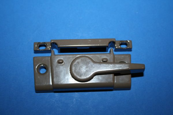 Sweep Lock and Keeper Set 2 1/4" Mounting Holes 50-827 Zinc Die Cast