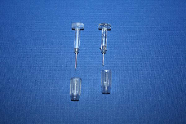 Grille Pins 1 1/8" or 1 1/16" 90-857 Clear Plastic  with Steel Shaft