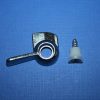 Chrome Sash  Lock 50-624 with Bushing and Screw - Image 2