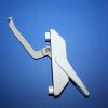 Tie Bar Locking Handle 34-100 White or Beige 4" x 7/8" - Image 2