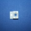 Face Guide with Screw Hole 9/16" x 1/2" White 76-600 - Image 2