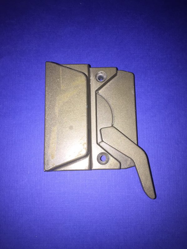Casment Locking Handle 34-43 Bronze, White or Gold 2 1/2" x 3"