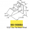 Norandex Sliding Window Roller 900-19580BA 1 11/16" X 3/4" - Image 4