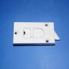 Reversible Tilt Latch 3 Hole 2 5/16" x 1 1/4" 900-20221 White - Image 2