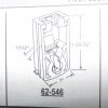 Pivot Shoe 62-546 Metal Cam 1" x 17/32" - Image 2