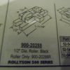 Rollyson 500 Series 900-20288 Roller 1 11/16" x 1/2" - Image 2