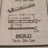 Constant Force Pivot Bar 96CR-21 Die Cast 2 7/8" - Image 2