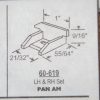 Pan Am Sash Guide  60-619 Set 1" x 55/64" - Image 2