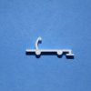 Patriot Window Screen Clip 90-839 White 1 3/16" x 3/8" - Image 3