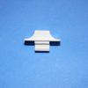 Tilt Slide Button 85-834 1 1/4" x 5/8" White - Image 2