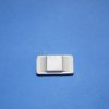 Tilt Slide Button 85-834 1 1/4" x 5/8" White - Image 3