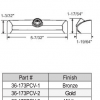 Plastic Contour Operator Cover in White 36-173PCV - Image 2