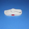 Sweep Lock With Lock Indicator V611SL 2 3/4" X 1" White - Image 2