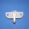 Sweep Lock With Lock Indicator V611SL 2 3/4" X 1" White - Image 3