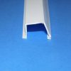 Florida Extruders / Milestone 1000 Series Glazing Bead 65-533 For Single Pane Glass White or Bronze - Image 3