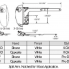 Roto Split Arm Operator For Wood Windows 36-539 White - Image 3